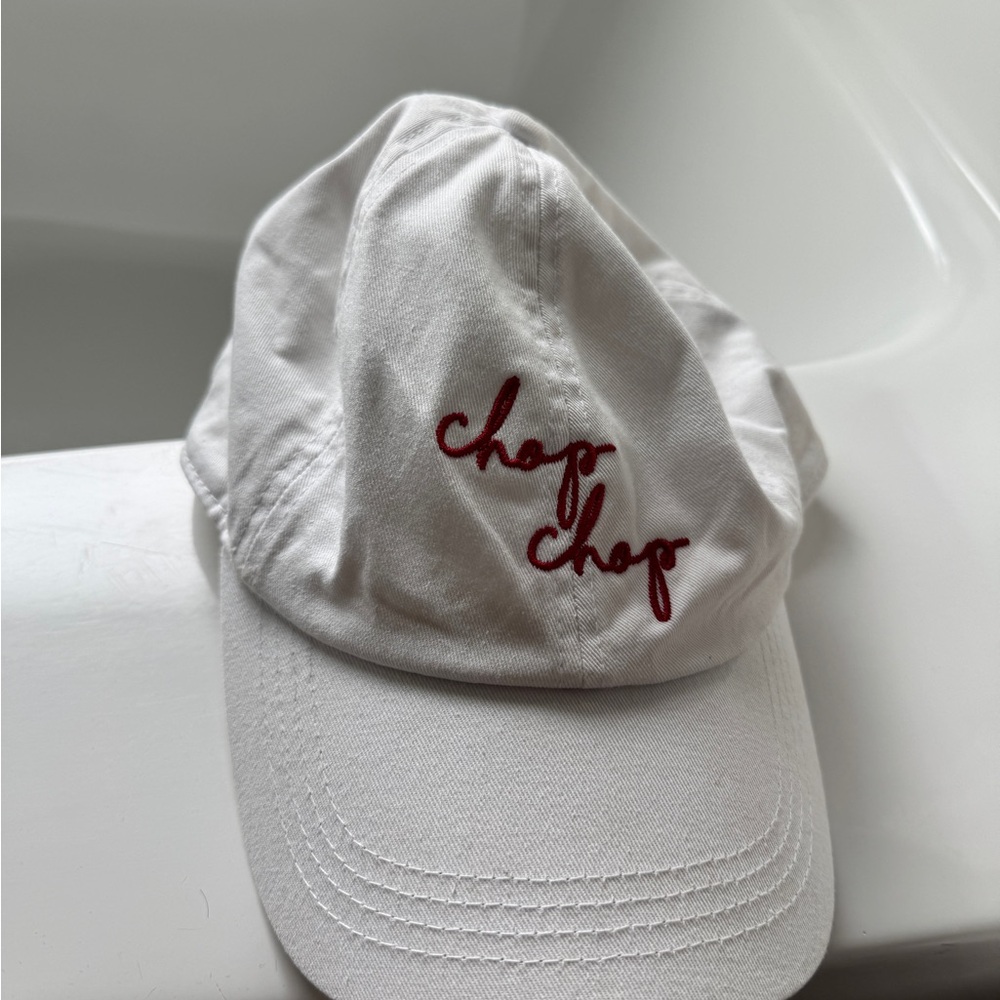 Women’s Braves White Cap